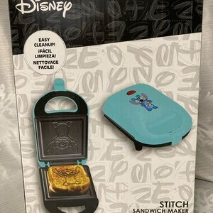 Disney Stitch Sandwich Maker - Teal and Black